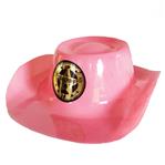 Sombrero Sheriff rosa